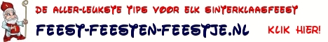 sinterklaasfeest tips